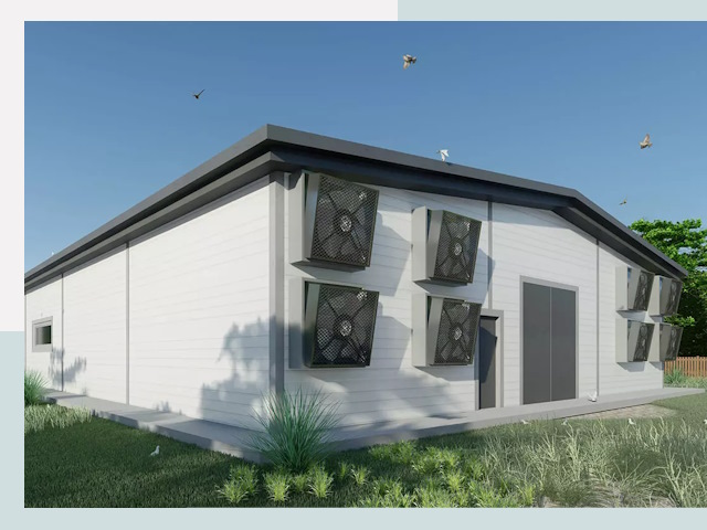 Строительство птичников в Красном Сулине