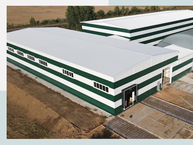 Строительство овощехранилищ в Красном Сулине