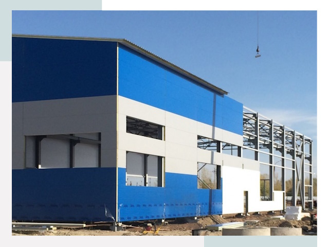 Монтаж ангаров в Красном Сулине от 612 руб. - СтальСтрой-Крл