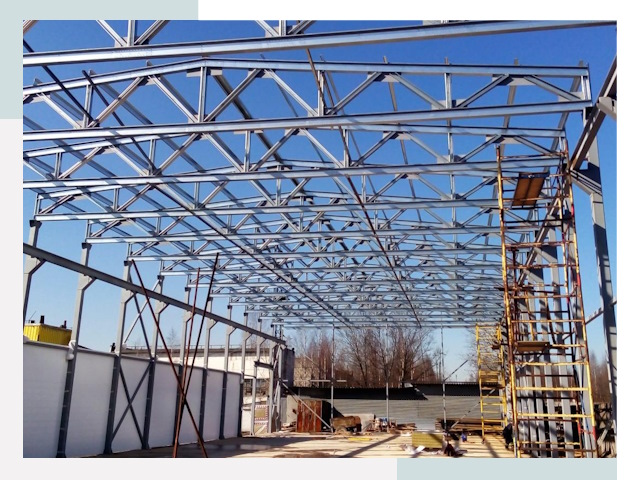 Строительство цехов в Красный Сулин от 612 руб. под ключ