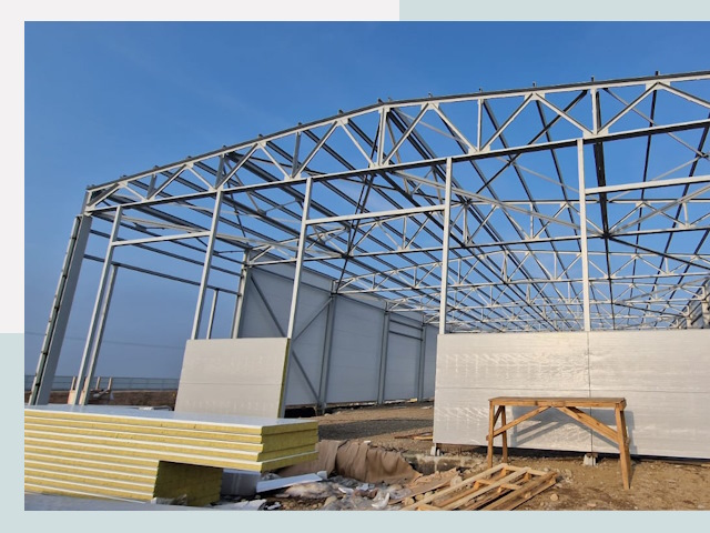 Утепленные ангары в Красный Сулин от 612 руб. за м²