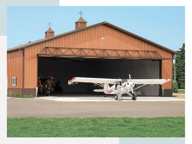 Ангары для самолетов в Красном Сулине