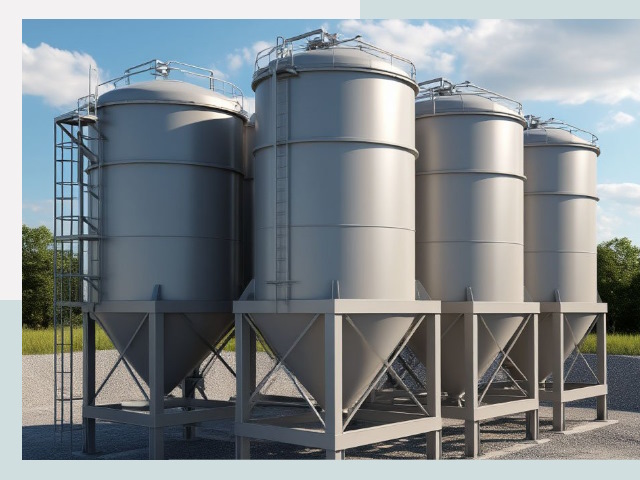 Металлические силосы от СтальСтрой-Крл по цене 612 руб.