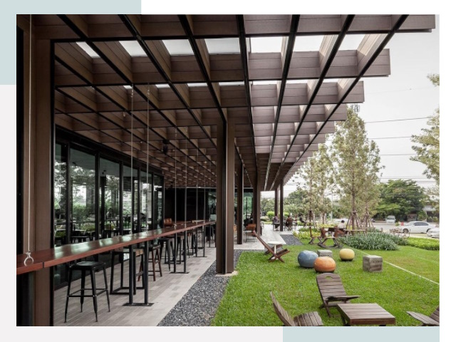 Летние веранды для кафе в Красном Сулине