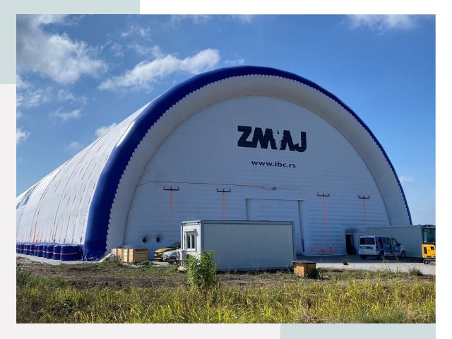 Брендирование ангаров в Красном Сулине