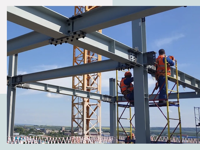 Монтаж металлоконструкций в Красном Сулине